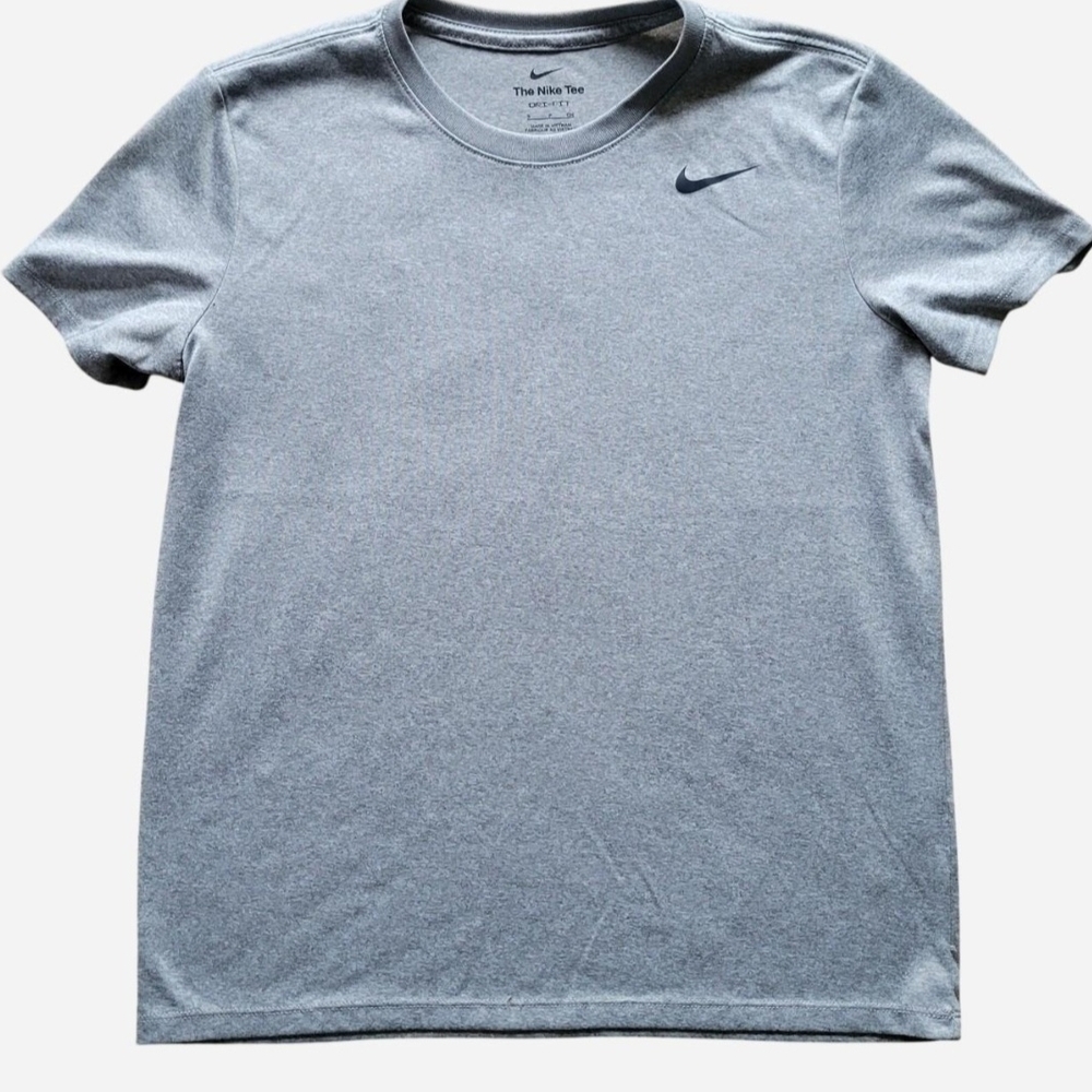 Nike Women's Heather Gray Short-Sleeve Crew Tee